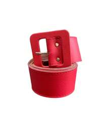 Kit Of 4 Women's Retro Belts Square Buckle Wide Women's Fashion Minimalist Elegance 1.10 Cm - Trắng-Đen-Caramel-Cam - Xem 9
