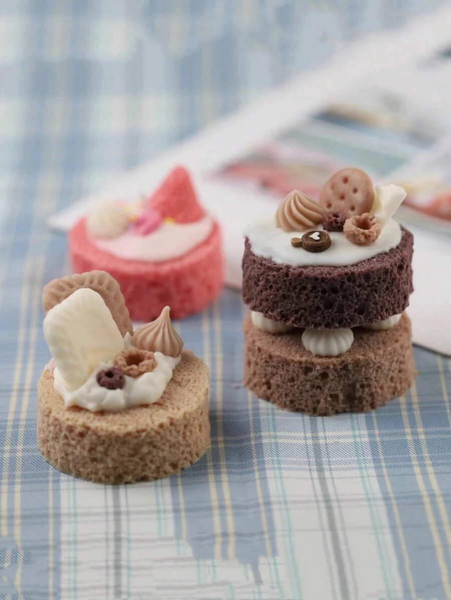 Khuôn sáp đế tròn 1 chiếc, nến thủ công DIY bằng silicon, sáp tan chảy, nhựa, thạch cao, khuôn trang trí bằng epoxy - trắng - Xem 1