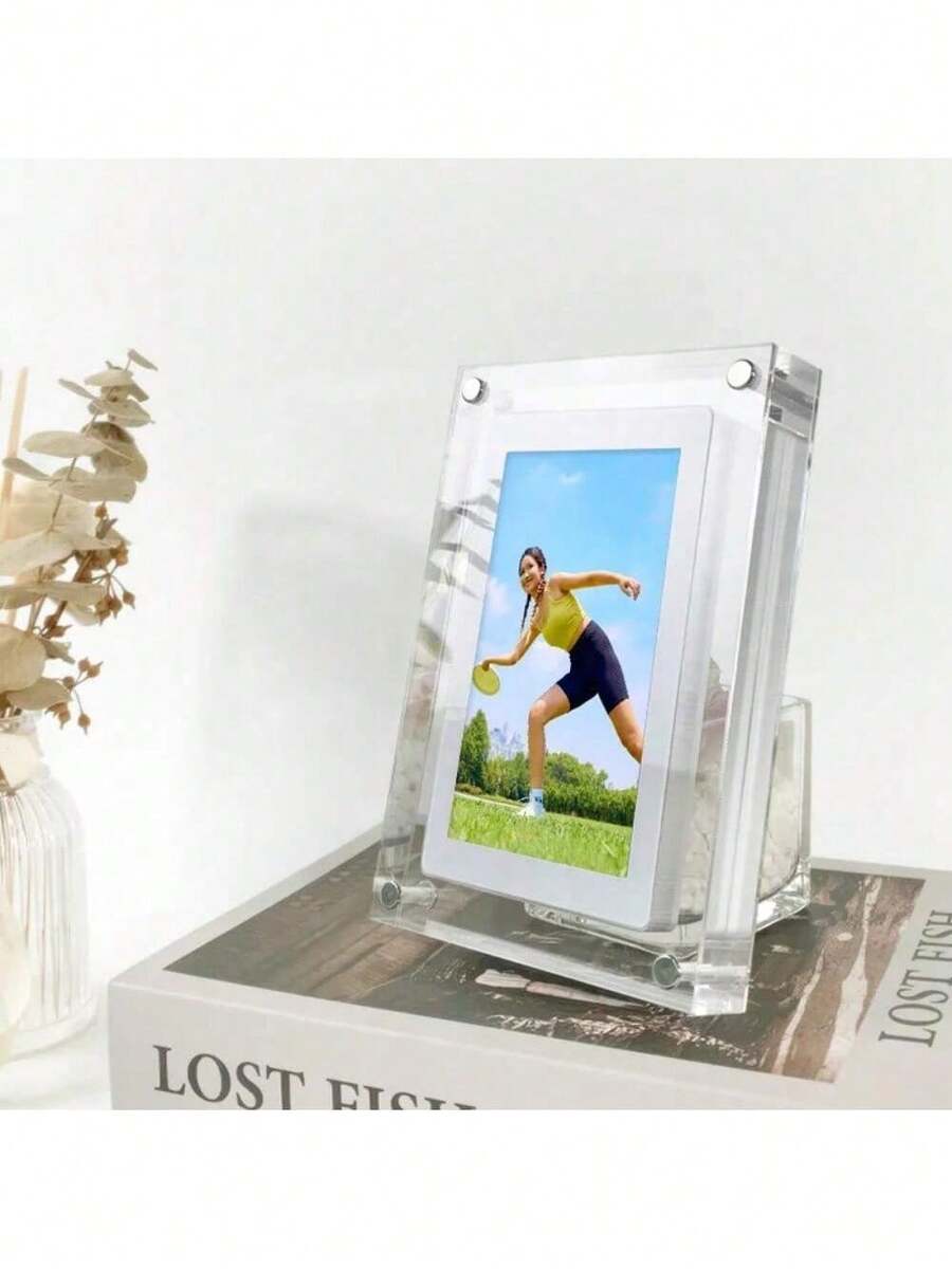 Digital Picture Frame Acrylic Video Player Digital Photo Frame SHEIN USA