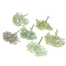 1入人造薰衣草花束，適用於戶外花園、生日派對、婚禮、家居裝飾、客廳、臥室窗戶、餐桌、新年裝飾、返校季節 - 中紫紅色 - 查看 1