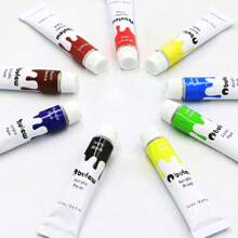 BVIEW 12pcs Mixed Color Acrylic Paint - Multicolor - View 1