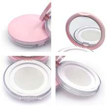 1 hộp đựng phấn phủ dạng bột mỏng rỗng - Hộp đựng bọt biển đệm khí nhẹ, có thể tái sử dụng, có lưới lọc đàn hồi, gương và thiết kế đứng tự do để sử dụng hàng ngày hoặc khi đi du lịch Phụ kiện du lịch Đồ dùng thiết yếu khi đi du lịch Phụ kiện ô tô Phụ kiện ngoài trời Hộp đựng máy bay Những thứ hữu ích Đồ dùng thiết yếu cho mùa hè Phụ kiện văn phòng - Nhiều màu - Xem 3