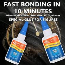 Keo Epoxy khô nhanh cao cấp dành cho các mô hình, tượng, màn hình cao cấp, hộp che EVA và tượng nhỏ bị hỏng/vỡ - trắng - Xem 3