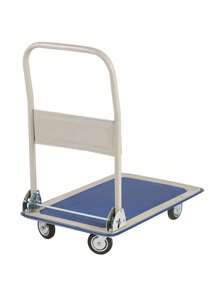 Folding Platform Truck Hand Flatbed Push Dolly Cart Folding Heavy Duty Rolling Cart With 4 Wheels Outdoor Decor