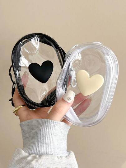 Datenkabel Ladegerät Lade- und Aufbewahrungsbox, transparent, zum Aufwickeln, tragbar, Aufbewahrungsbox für Kopfhörer, Handy-Kabel Organizer