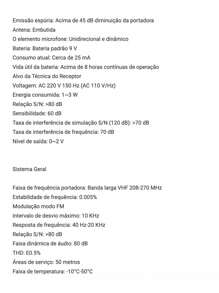 Microfone Sem Fio Duplo Uhf Hi Fi Dinamico Display Digital - Preto - Visão 7