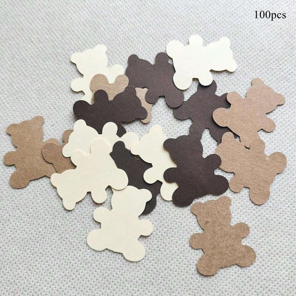 Teddy Bear Paper Confetti For Birthday Party Bear Theme Party