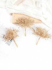 1 Bund (10 Stück) Künstliche Pflanzen, MINI Zweig Blatt Buchstabe, Bouquet DIY, Kranz Material, Süßigkeiten Box Zubehör, Heim Hochzeit Dekoration, Braut Handgelenk Blume, Brust Blume, Kopfschmuck Material, Valentinstag Geschenk, Neujahrsdekoration, Geburtstags Party Torte Zubehör Künstliche Pflanzen Zimmer Dekoration Herbst Dekoration Tischdekoration, Valentinstag, Geschenk