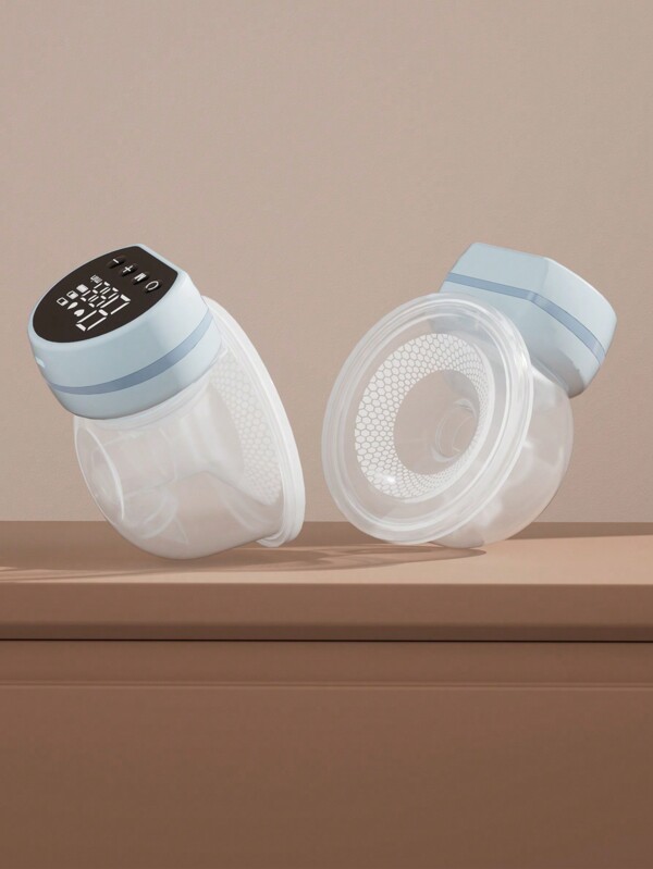 1 Set Draagtype Siliconen Draagbare Elektrische Borstkolf Voor Babyvoeding
