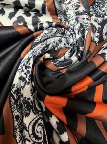 Nieuwe luipaardprint jurk met lange mouwen voor dames, herfst/winter