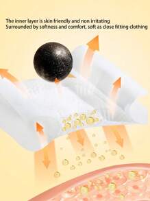 60pcs Moxa Patches, Gentle & Non-Irritating, Regulating & Nourishing Moxa Rolls, Chinese Medicine - Multicolor - View 5