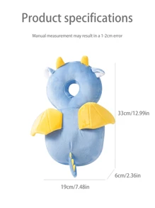 Toddler Baby Head Protection Cushion Backpack Wear,Toddler Baby Head Protector Pad Safety Cushion,6 Months-3 Years