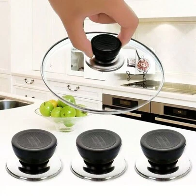 1st Universal Pan Knop Top Handtag Lock Lock Packning För Stål/Glas Kokkärl