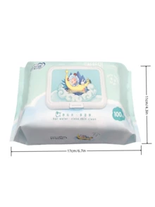 80 Use Large Package Baby Wipes For Baby's Hands And Mouth To Clean Wet Wipes Once - Disposable Cleaning Wipes - View 2