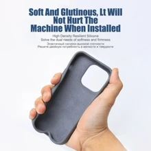 1pc Luxury Liquid Silicone Phone Case Compatible With Apple I Phone 16 11 13 12 14 15 Pro Max Cases I Phone 16 Pro Max Shockproof Protective Cover