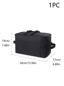 1PC Outdoor Camping Mountaineering Hiking Touring Self-Driving Picnic Activity Tableware Storage Bag Waterproof And Wear-Resistant Sundries Handy Tool Bag Travel Picnic Tool Storage Bag Camping Toiletries Storage Bag Lightweight Folding Large Capacity Storage Handbag Lunch Bag Lunch Box Lunchbox Lunch Bag Women School Teacher Picnic Bag Cooler Bag Classroom Cool Bag Picnic BagInsulatedWomanFor Women Ladies