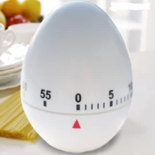 1pc Creative Chicken Shaped Mechanical Timer With Rooster, Hatching Chick, Hen, And Egg Designs, Cute Compact Countdown Timer With Loud Alarm, Suitable For Kitchen, Bedroom, Study, Workout, No Battery Required - White - View 10