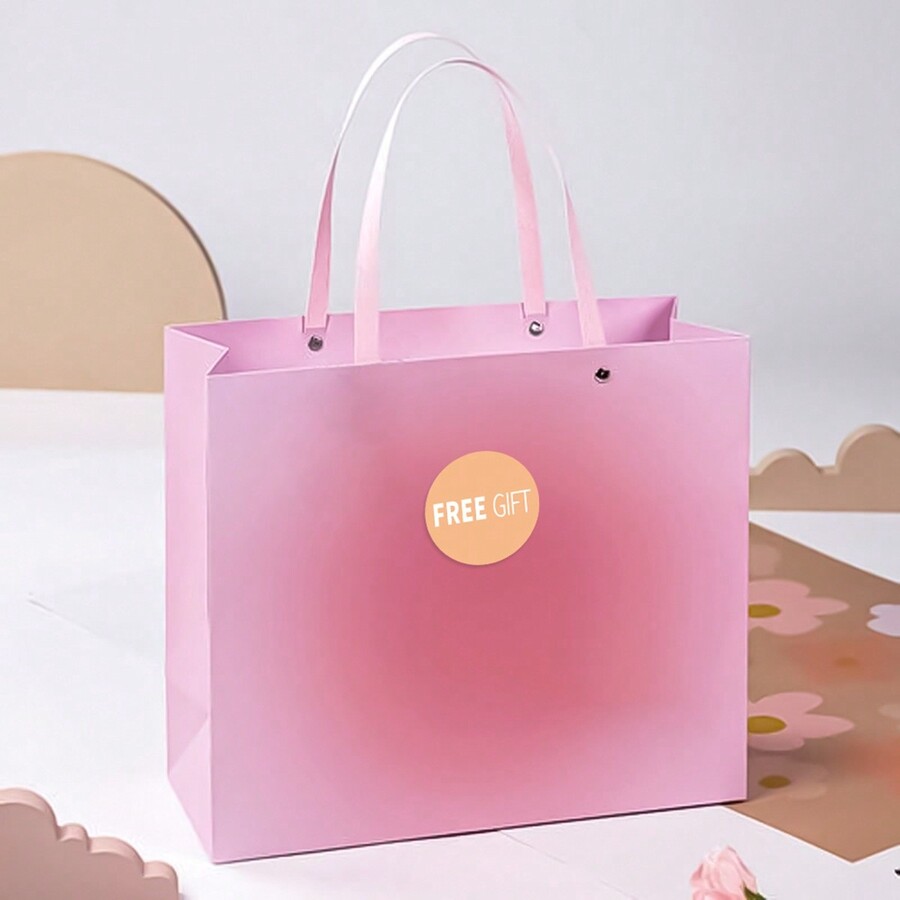 TYFYO 500pcs/Roll Gold Free Gift Stickers 1inch Round Thank You Sticker