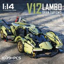 Race Cars Building Sets MOC Remote Control Building Blocks Cool Collectible Model Car Kits Building Toys - No Original Box - View 23