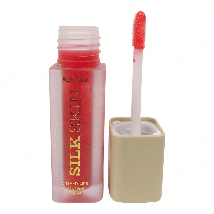 Silk Skin Lip Gloss - Ruby Rose - Red Shimmer - Ver 1