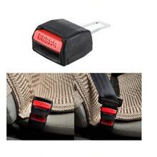 Car Seat Belt Clip Extender Safety Seatbelt Lock Buckle Plug Extension Buckle - Black - View 4