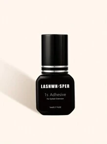 Cola para Extensão de Cílios 1s, Cola para Extensão de Cílios 5ml - Secagem Rápida, Fixação Forte, Adesivo de Cílios com Baixo Odor para Retenção de 6-8 Semanas