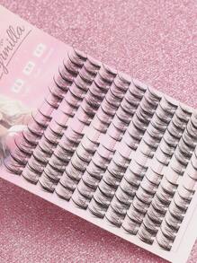 Fake Eyelashes,10 Rows False Eyelashes Natural False Lashes Natural Eyelash Extension Makeup For Daily Wearlash Clusters,Eyelash Clusters,Individual Eyelashes,Lashes,Fake Lashes - Black - View 5