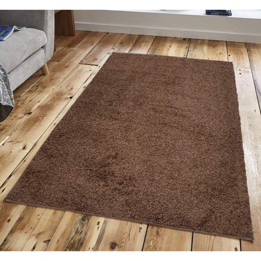 Shaggy Area Rugs, Carpets For Livingroom, 5x7 Area Rugs ,Shaggy Brown