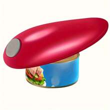 Temmys 易握电动开罐器 - 一键式，无锋利边缘设计，适合患有关节炎的老年人，电池供电（AA），完美的厨房小工具 - 多色 - 查看 14