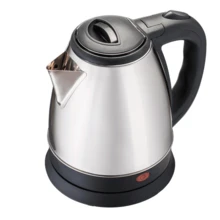 Stainless Steel Electric Kettle Milk Jug 1.8 Liters With Spout Filter Strainer Tea Coffee Sophisticated Modern - 銀色 - 查看 4