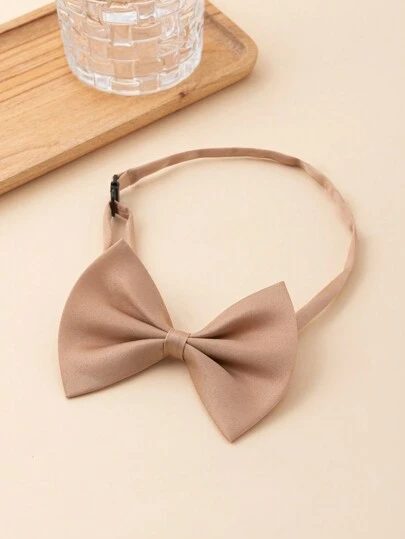 1pc Kids' Bow Tie Decorative Necktie For Boys And Girls, Suitable For Performances And Events