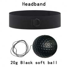 WOSWEIR Head-Mounted Boxing Reflex Ball Stress Relief Ball Magic Speed Ball For Adults, Training Fitness Entertainment Home Use - Multicolor - View 15