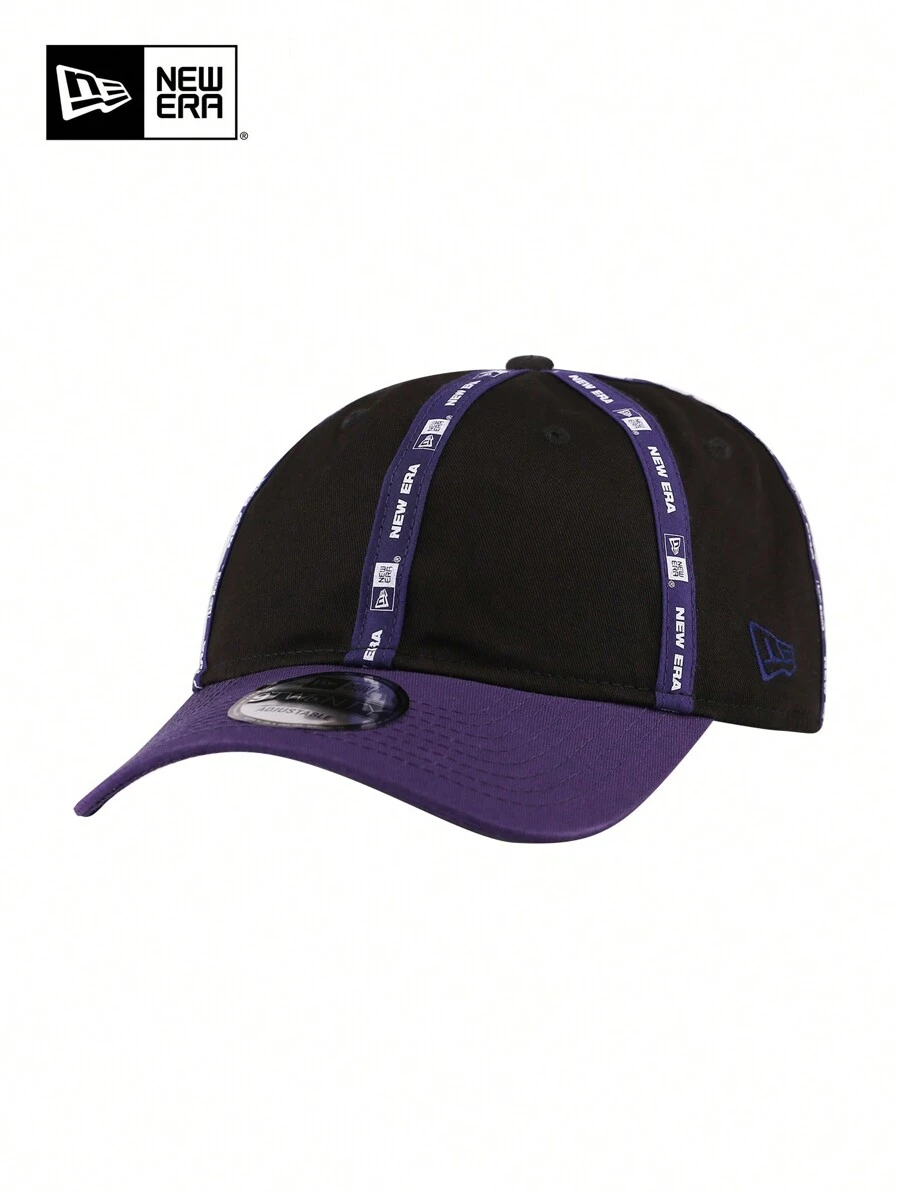 N E W E R A New Era Authentic Black & Purple Splicing Letter Embroidery