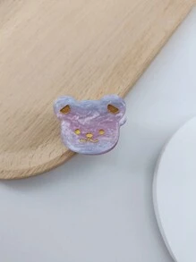1/5 件装 3 厘米可爱熊猫醋酸纤维发爪，适合日常佩戴 - 彩色 - 查看 10