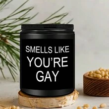 GAY Lavender Scented Candle Gifts Ideas For Gay Men, Funny Gifts For Boyfriend Brother Husband, Funny Cute Unique Essential Anniversary Birthday Valentine's Day Home Decor Gifts For Him, Gifts For Friends Room Decor,Gifts Graduation - Multicolor - View 8