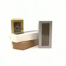 20 Cardboard Or Kraft Paper Boxes - 20x7x5 - For Gifts, Cosmetics Or Crafts - Bạc - Xem 2