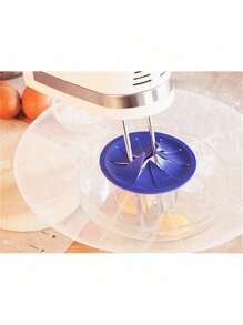 1pc Whisk Bowl Cover, Splash-Proof & Waterproof Bowl Lid, Whisk Splash Guard, Kitchen Cooking Tool, Egg Tool