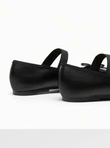 Women's Ballet Flats Bowknot Round Toe Mary Jane Elastic Band Fashion Lightweight Soft Sole Commuting Dancing Autumn And Winter Party Wedding Shoes Valentines