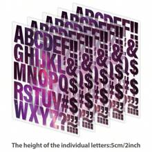 Colorful Galaxy / Star Space Letter Iron On Transfers, Clothing / Bag / Hat DIY Personalized Decoration Stickers, Vinyl Heat Press Print