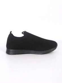 New Arrival Cross Lace-Up Breathable Mesh Solid Color Women Sports Shoes With Chunky Non-Slip Sole, Suitable For All Seasons And Large Size