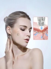 10 件/批 螺丝真皮笔针盒微针 12/24/36 微针中胚层盒一次性更换零件适用于皮肤护理 - 彩色 - 查看 4