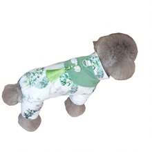 Chinese Style Pet Dog Clothes Padded Reflective 4 Legs Winter Coat - Multicolor - View 20