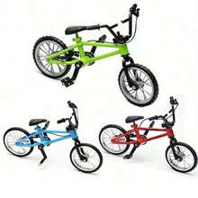 1pc Alloy Simulation Bicycle Model Toy, Creative Mini Finger Bicycle, 1:18 Random Delivery