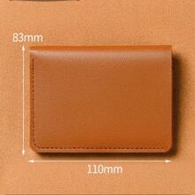 1PC Small Wallet Short Version New Simple Mini Wallet Card Bag Thin Folding Wallet Driver's ID Cover,Gifts For Boyfriends And Girlfriends' Birthdays Suitable For Teen Summer Casual Outdoor Athletic Or Vacation Travel Or Graduation Gifts Or Birthday Dress Accessories Formal/Business Formal Valentine's Day Ideas