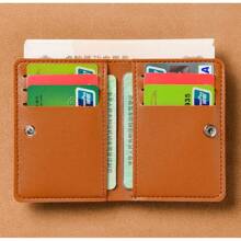 1PC Small Wallet Short Version New Simple Mini Wallet Card Bag Thin Folding Wallet Driver's ID Cover,Gifts For Boyfriends And Girlfriends' Birthdays Suitable For Teen Summer Casual Outdoor Athletic Or Vacation Travel Or Graduation Gifts Or Birthday Dress Accessories Formal/Business Formal Valentine's Day Ideas