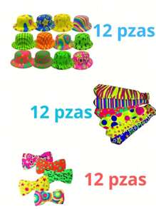 KIT 36 piezas Neon Batucada Fiesta Boda Glow - Multicolor - Ver 1