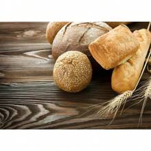 1 szt. Kuchnia Jedzenie Vintage Piekarnia Kawa Chleb Owsianka Plakat Płótno Malarstwo Nowoczesna Sztuka Ścienna Obraz Kuchnia Kawiarnia Restauracja Wystrój Domu Bez Ramki