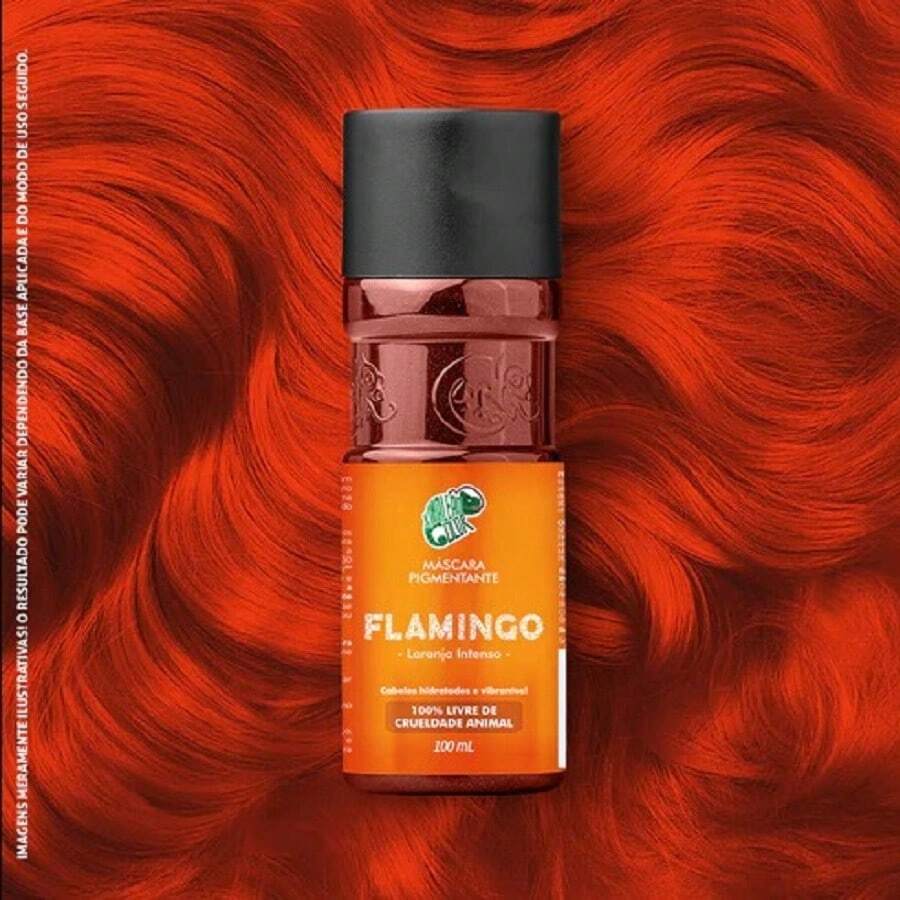 Kamaleão Color Toning Pigment Mask 100ml - 火烈鳥(深橙色) - 查看 1