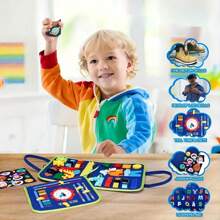 Baby Busy Board, Sensory Toys To Develop Fine Motor Skills, Sensory Boards To Develop Fine Basic Motor Skills, Christmas ,
