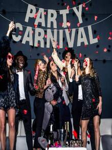 112pcs DIY Sequin Bunting Set - DIY Banner Includes 107 Letters & Numbers, 3 Ropes And 2 Threading Devices, For Events, Parties, Birthday, Bachelorette, Christmas, Any Party Decorations, Customizable